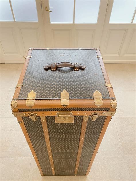 goyard trunk replica|goyard trunk price.